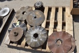 Assortment Of Fluted Coulters, Most Are Rawson