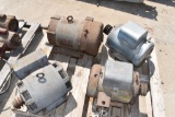 3HP, 7.5HP, 5HP And 10HP Single Phase Electric Motors, All Worked When Last Used
