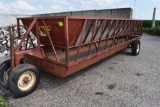 H&S 20' Single Axle Feeder Wagon