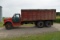 1971 Chevy C60 Grain Truck, Single Axle With Rear Tag, V8 Gas, 4x2 Speed, 18’ Wooden Box & Hoist, Ro