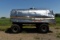 2600 Gallon Stainless Steel Tanker/Water Wagon On E-Z Trail 12 Ton Gear With Rear Brakes