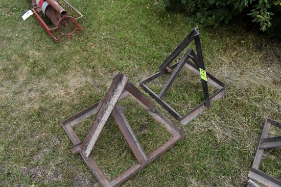 (2) Shop Built Grain Bin Well-Guards