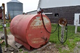 Kay 1000 Gallon Fuel Tank With Fill-Rite 15 GPM Pump, Located On West Side Of Yard