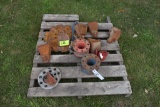 (6) Ford Wedge Wheel Weights, Ford Hubs & Parts