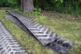 2 Sections Of Rubber Track, Used for in fields to not mud up the roads