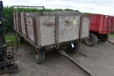 7'x14' Wagon With Sides On John Deere Running Gear