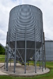 Brock 2400 Bushel Cone Bottom Wet Holding Bin, One Owner