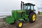 1991 John Deere 4055 2WD, 4758 Hours, 18.4x38 With Duals 90%, 540/1000PTO, 3pt, 3 Hydraulics, Quad R