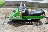 1973 John Deere 400 Snowmobile, 827 Actual One Owner Miles, Very Clean