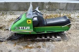 1973 John Deere 400 Snowmobile, 1539 Actual One Owner Miles, Very Clean