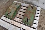 4 John Deere Starter Weights Slabs For 10, 20 & 30 Series, Selling 4 x $