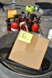 Fire Extinguisher, Rubber Boots, Gas Nozzles