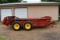 New Holland 185 Manure Spreader, Tandem Axle, Top Beater, Slop Gate, 540PTO, Poly Floor, SN: 1015805