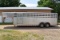 2004 Sooner All Aluminum Livestock Gooseneck Trailer, 24’ x 80”, Tandem Axle 7000lbs Axles, Divider