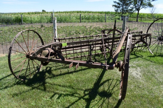 Steel Wheel Side Rake