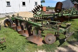 John Deere F145H Plow 4 x 14’s, 3pt, Coulters, In-Furrow