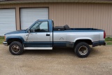 1990 Chevy 3500 4x4 Regular Cab Dually, 86,763 Actual Miles, Tach Reads In Kilometers, Canadian Buil