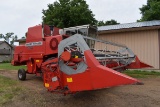 1984 Massey Ferguson 9120 Bean Head 20’, 3” Cut, Aluminum New Style Reel, SN: E000444, Nice