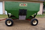 Dakon 280 Gravity Flow Wagon With Electric 12 Ton Running Gear, 12.5x15 Tires, Box Extensions Will B