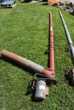 4” x 15’ Auger, 1HP Single Phase Motor