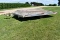 1996 Floe Pro 100 Plus Single Axle Snowmobile Trailer, Aluminum, 12’x 102”