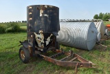 Lorenz Model 85 Mixer Frame With Electric Motor Drive Unload Auger