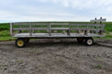 Custom Flatbed Hay Rake 24’ With 10 Ton Gear