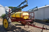 500 Gallon Crop Sprayer, Pull Type, 60’ Blumhardt Booms, 14.9x38 Tires, Hyd. Drive, Wash Tank, Foame