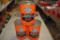 (4) Harley Davidson Premium II Motorcycle Oil Cans, 1 Quart, 3 Are Full