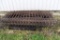 10 Sections of Rod Iron Fencing, With Gate And Posts, Some Posts Are Rusted Through,