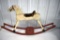 Childrens Wooden Rocking Horse, 46'' Long, 24'' Tall