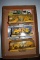 Matchbox Earth Snappers, Dirt Haulers, Dirt Movers, Construction Equipment On Card