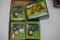 (3) John Deere Hanging Ornaments And Light All Have Boxes