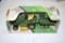 Ertl John Deere Lawn And Garden Tractor With Dump Cart, 1/16th Scale With Box