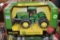 Ertl Britains John Deere 9620 With Front Blade, With Box