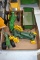 (3) John Deere Tractors, Wagon