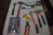 Assortment Of Tools, Hammers, Hack Saw, Wonder Bar, Crescent Wrench, Pliers, Tool Set, Allen Wrench