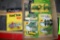 John Deere Tractor And Implements On Card, Scale Models Thrashing Machine On Card