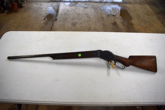 Winchester 12 Gauge Lever Action Shotgun, Woodstock Is Damaged, Engraving On Receiver Of RAO, SN: 29