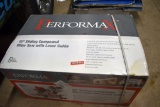 Brand New Performax 10'' Sliding Compound Miter Saw With Laser Guide