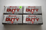 Hornady Critical Duty For Law Enforcement, 9mm Plus P, 135 Grain, Flexlock, 200 Rounds Total