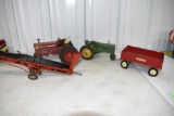 International 1456 Tractor With Duals Missing Lots Of Paint No Box, John Deere Tractor Missing Parts