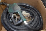 Used Diesel Barrel Pump With Hose and Nozzle