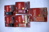 RC2 Coca Cola Cars With Tin Boxes, (5) Total