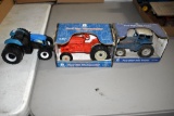 Ertl Ford 621 Workmaster 1/16th Scale With Box Box Has Wear, Ertl Ford 8630 4WD Tractor 1/32nd Scale