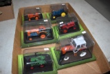 (6) Hachette Collections Tractors With Boxes