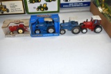 Ertl David Brown 990 Tractor 1/32nd Scale With Box, Ertl Farm Country Ford 8630 4WD Tractor, With Bo