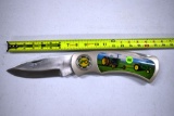 John Deere Folding Knife, 17''