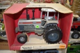 Scale Models White 2-155 2WD Tractor With Duals, 1/16th Scale With Box