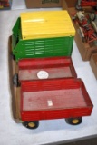 John Deere Chopper Box And (2) Wagons